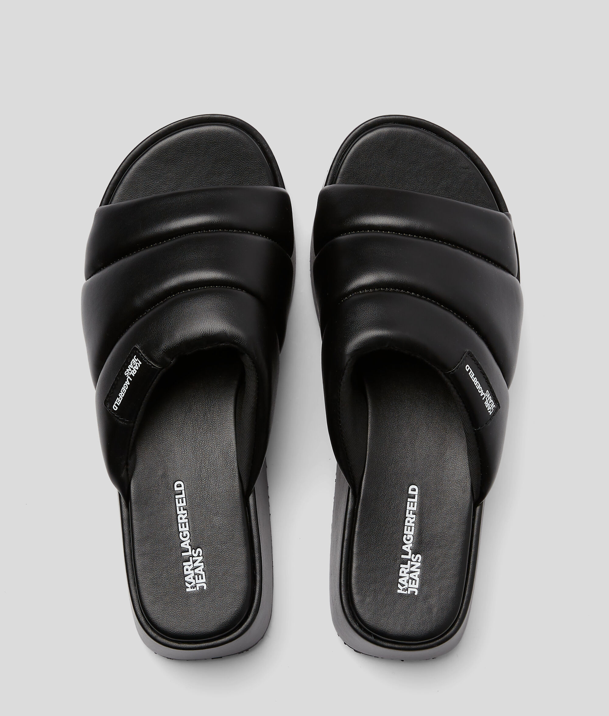 (image for) Popular KLJ Wedge Puffa Slides